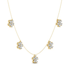 14kt Yellow Gold Elara Pear Lab Diamond Fashion Necklace (2 Ct. Tw.) right