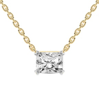 9ct Yellow Gold Savannah Radiant Lab Diamond Solitaire Necklace (1 Ct. Tw.) front image