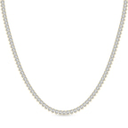 14kt Yellow Gold Bailey Pear Lab Diamond Tennis Necklace (20 Ct. Tw.) front image
