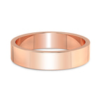 9ct Rose Gold Beau Classic Men's Band front image