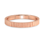 9ct Rose Gold Signature Men's Band front image