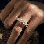 14kt Rose Gold Neveah Round Lab Diamond Eternity Ring (3 Ct. Tw.) model