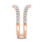 14kt Rose Gold Mirea Guard Ring (5/8 Ct. Tw.) left