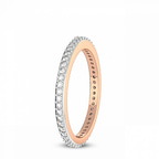 9ct Rose Gold Nora Wedding Band (3/8 Ct. Tw.) left