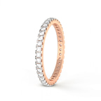 18kt Rose Gold Maya Wedding Band (1/2 Ct. Tw.) left
