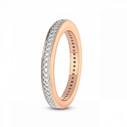 14kt Rose Gold Astra Wedding Band (1/4 Ct. Tw.) left