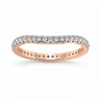 14kt Rose Gold Shae Wedding Band (1/2 Ct. Tw.) front image