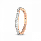 14kt Rose Gold Shae Wedding Band (1/2 Ct. Tw.) left