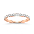 9ct Rose Gold Yori Wedding Band (1/3 Ct. Tw.) front image