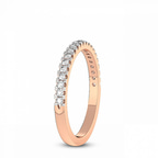 9ct Rose Gold Xia Wedding Band (1/5 Ct. Tw.) left