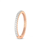 10kt Rose Gold Wyn Wedding Band (1/3 Ct. Tw.) left