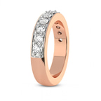 14kt Rose Gold Shay Wedding Band (1 Ct. Tw.) left