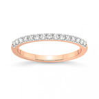 14kt Rose Gold Ezra Wedding Band (1/5 Ct. Tw.) front image
