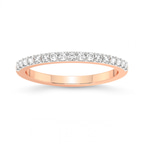 18kt Rose Gold Chloe Wedding Band (1/4 Ct. Tw.) front image