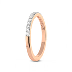 18kt Rose Gold Chloe Wedding Band (1/4 Ct. Tw.) left