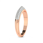 18kt Rose Gold Vera Wedding Band (1/3 Ct. Tw.) left