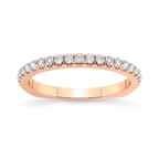 14kt Rose Gold Rhea Wedding Band (1/4 Ct. Tw.) front image