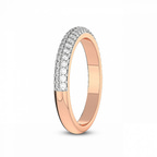 18kt Rose Gold Eve Wedding Band (3/8 Ct. Tw.) left