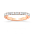 14kt Rose Gold Milan Wedding Band (1/3 Ct. Tw.) front image