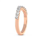 10kt Rose Gold Paige Wedding Band (5/8 Ct. Tw.) left