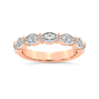 9ct Rose Gold Linda Wedding Band (1/3 Ct. Tw.) front image