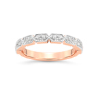 9ct Rose Gold Lara Wedding Band (1/5 Ct. Tw.) front image