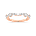 14kt Rose Gold Pia Wedding Band (1/4 Ct. Tw.) front image