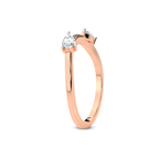 14kt Rose Gold Nera Wedding Band (3/8 Ct. Tw.) left