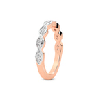 10kt Rose Gold Rina Wedding Band (1/5 Ct. Tw.) left