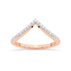 9ct Rose Gold Edda Wedding Band (1/3 Ct. Tw.) front image
