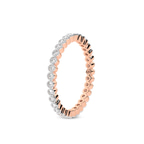 14kt Rose Gold Nola Wedding Band (1/4 Ct. Tw.) left