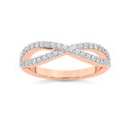 9ct Rose Gold Kaya Wedding Band (3/8 Ct. Tw.) front image