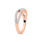 9ct Rose Gold Kaya Wedding Band (3/8 Ct. Tw.) left