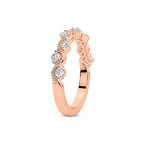18kt Rose Gold Esme Wedding Band (1/3 Ct. Tw.) left