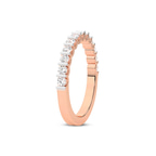 9ct Rose Gold Romane Wedding Band (1/2 Ct. Tw.) left