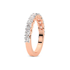 18kt Rose Gold Thrse Wedding Band (1 Ct. Tw.) left