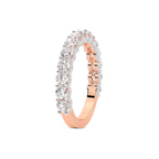 9ct Rose Gold Colette Wedding Band (1 1/2 Ct. Tw.) left