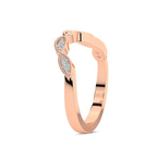 18kt Rose Gold Layla Wedding Band (1/10 Ct. Tw.) left