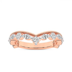 14kt Rose Gold Ruth Wedding Band (7/8 Ct. Tw.) front image