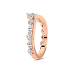 14kt Rose Gold Ruth Wedding Band (7/8 Ct. Tw.) left