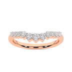14kt Rose Gold Aurora Wedding Band (3/8 Ct. Tw.) front image