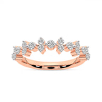 10kt Rose Gold Isla Wedding Band (1/2 Ct. Tw.) front image