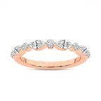 9ct Rose Gold Shailene Wedding Band (3/4 Ct. Tw.) front image