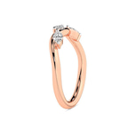 9ct Rose Gold Aria Wedding Band (3/8 Ct. Tw.) left