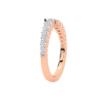 10kt Rose Gold Sofia Wedding Band (5/8 Ct. Tw.) left
