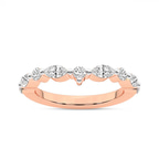 9ct Rose Gold Abigail Wedding Band (7/8 Ct. Tw.) front image