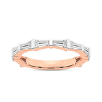 14kt Rose Gold Paisley Wedding Band (1 1/2 Ct. Tw.) front image