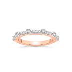 10kt Rose Gold lodie Wedding Band (1/3 Ct. Tw.) front image