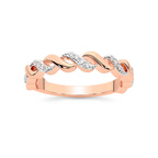 14kt Rose Gold Aveline Wedding Band (1/10 Ct. Tw.) front image