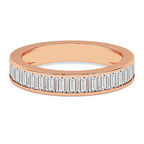 18kt Rose Gold Opaline Wedding Band (2 Ct. Tw.) front image